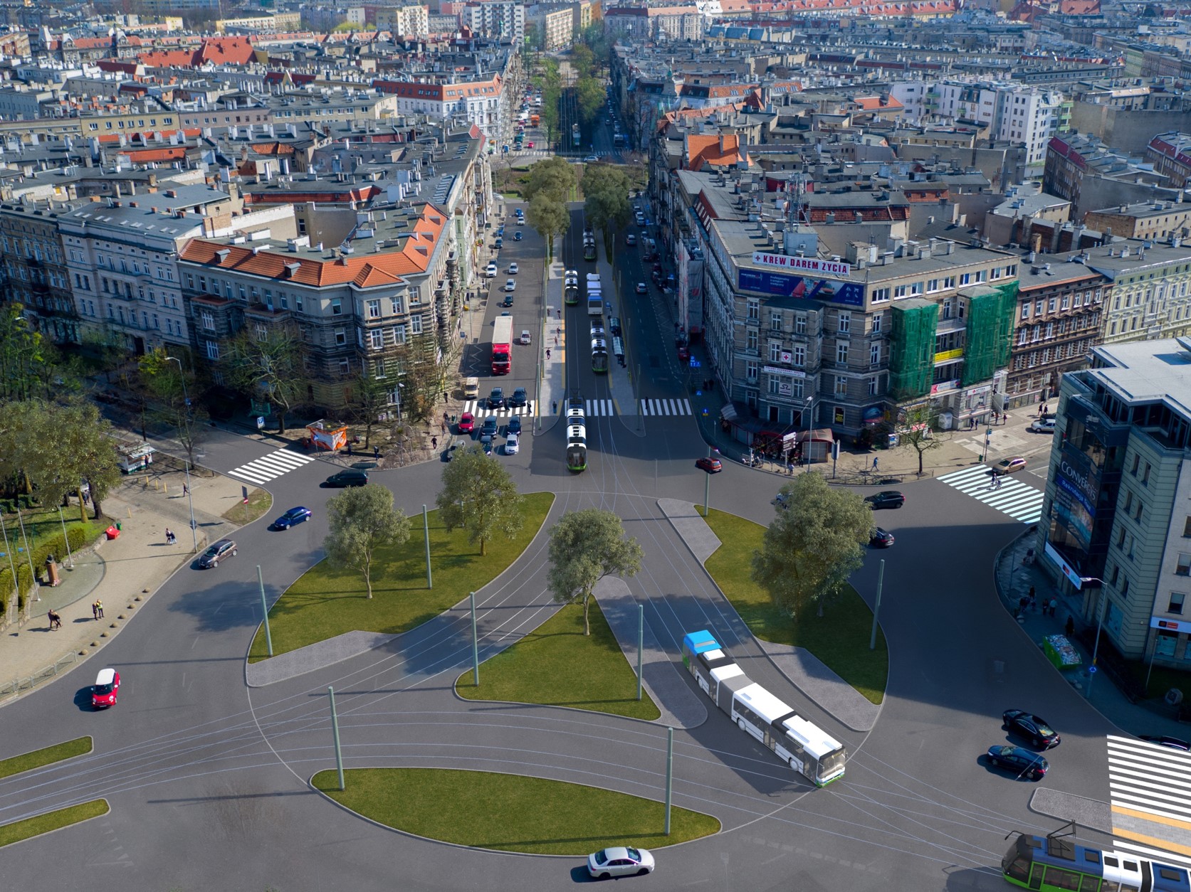 Szczecin: rozpoczyna się modernizacja torowiska w rejonie Placu Szarych Szeregów