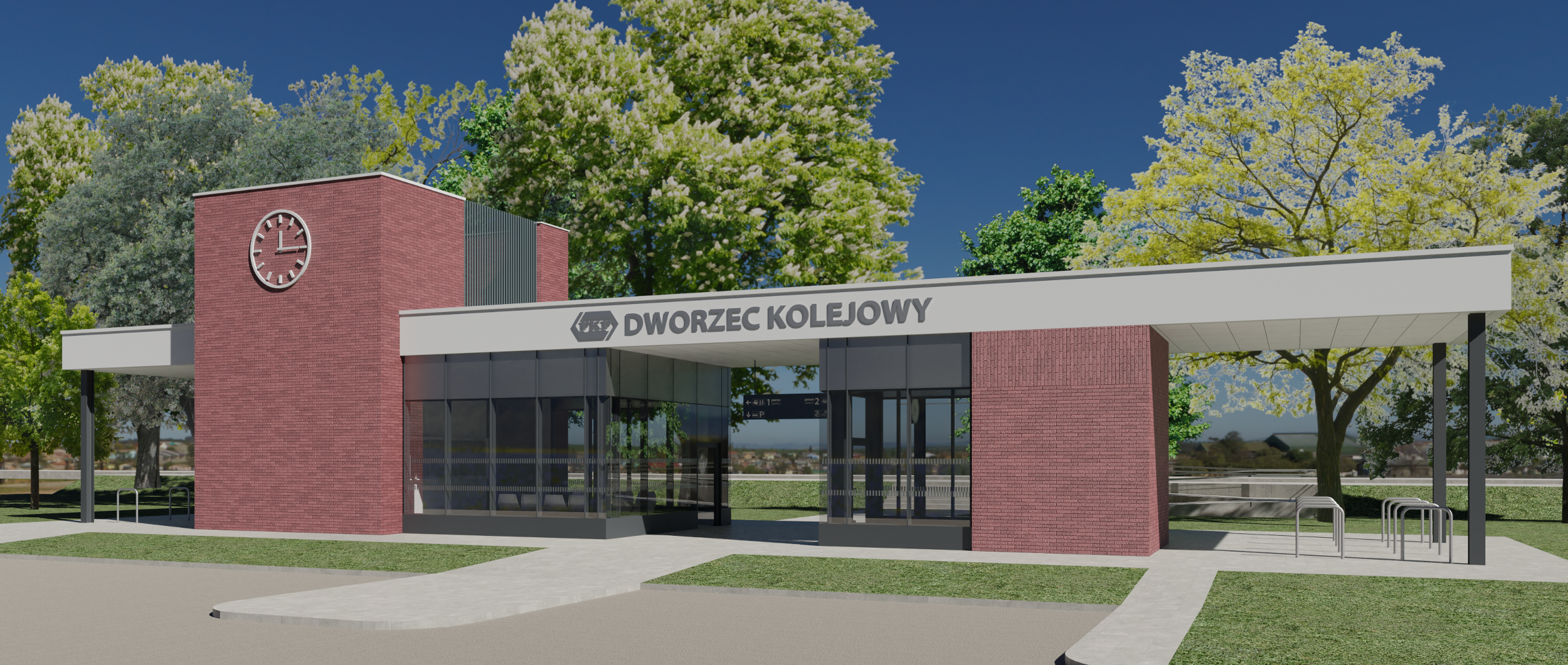 W Sadurkach i Kaniach powstaną Innowacyjne Dworce Systemowe [WIZUALIZACJA]