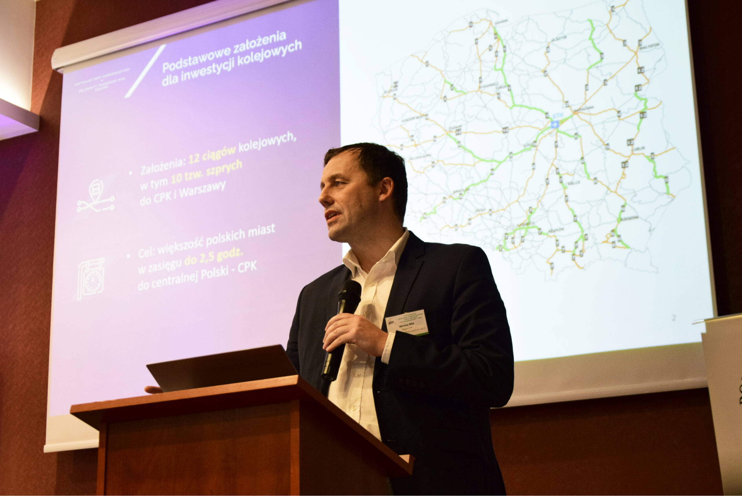 O taborze dla CPK i postępie prac inwestycyjnych. Mikołaj Wild gościem XVIII konferencji “Modernizacja Taboru Szynowego – zakup i utrzymanie”
