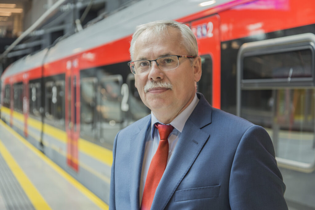 Janusz Malinowski, Prezes PKP Intercity, do tej pory pełnił funkcję Prezesa Zarządu Łódzkiej Kolei Aglomeracyjnej (fot. ŁKA)