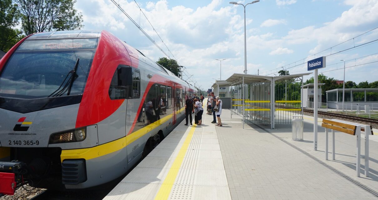 Stacja Pabianice (fot. PKP PLK)