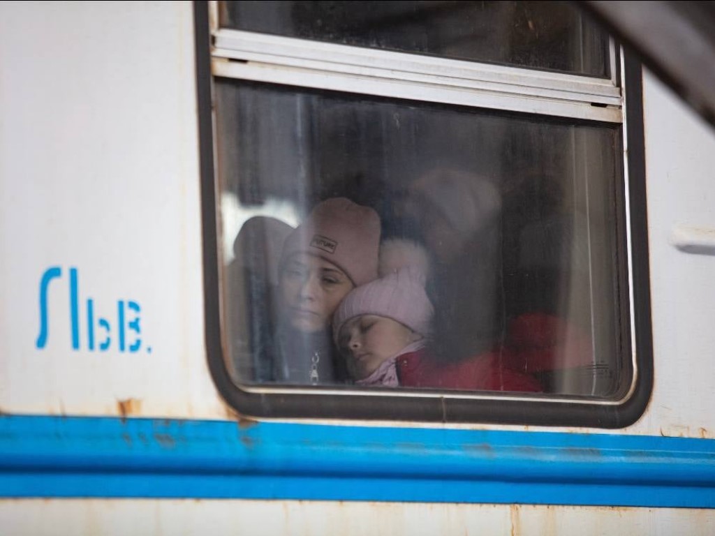 Pociąg ewakuacyjny (Fot. Ukrzaliznytsia)
