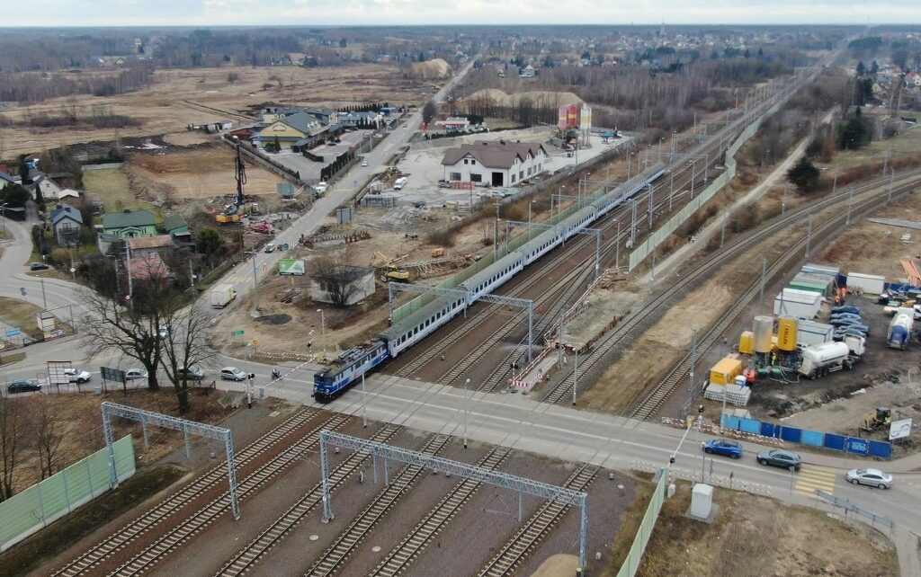 Tłuszcz, budowa wiaduktu (Fot. A. Lewandowski / PKP PLK)