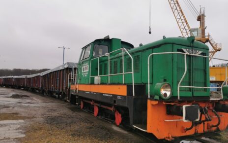 Do Portu Morskiego w Kołobrzegu dotarł pierwszy pociąg z produktami rolnymi z Ukrainy (fot. Port Morski Kołobrzeg)