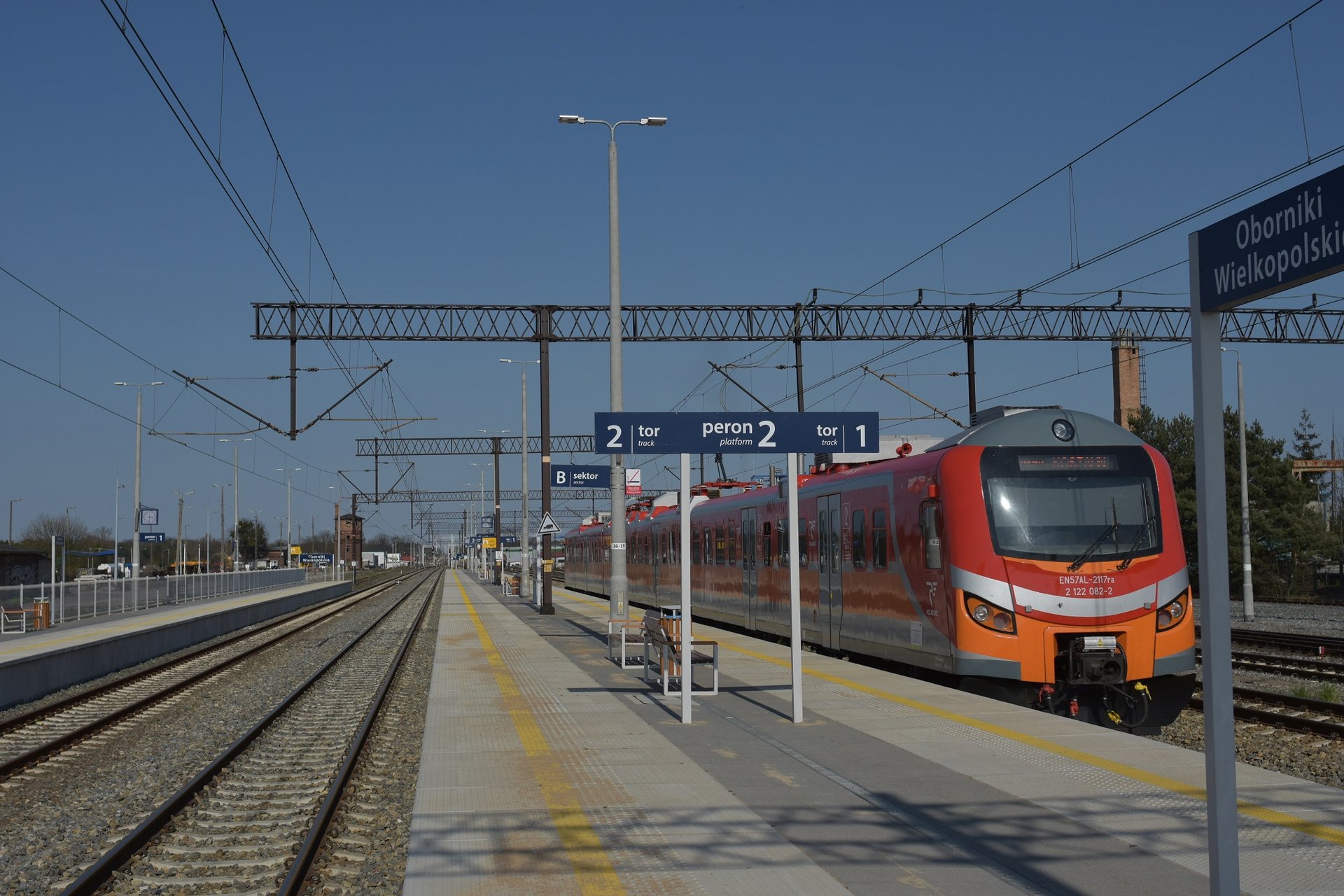 Linia Poznań – Piła z nowym mostem i drugim torem