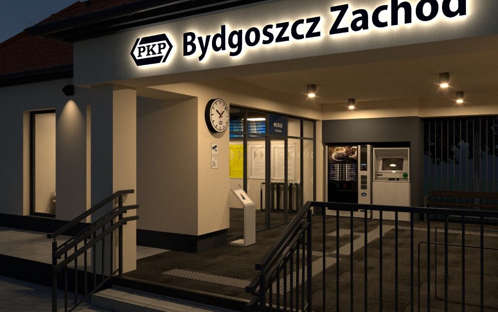 Dworzec Bydgoszcz Zachód (wizualizacja)