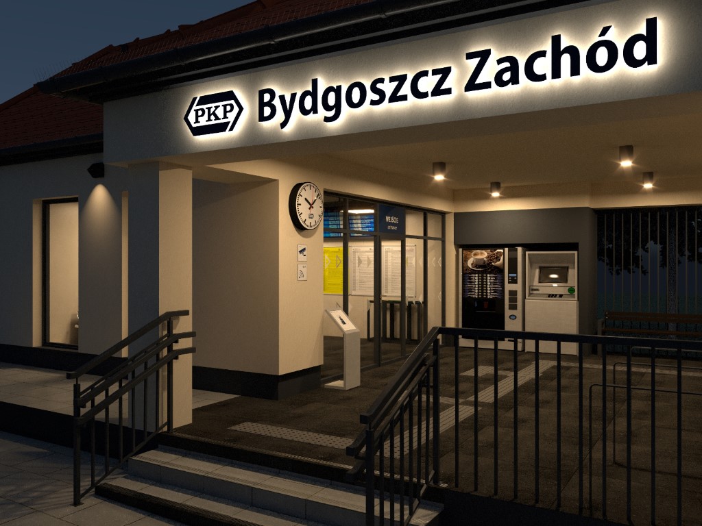 Dworzec Bydgoszcz Zachód (wizualizacja)