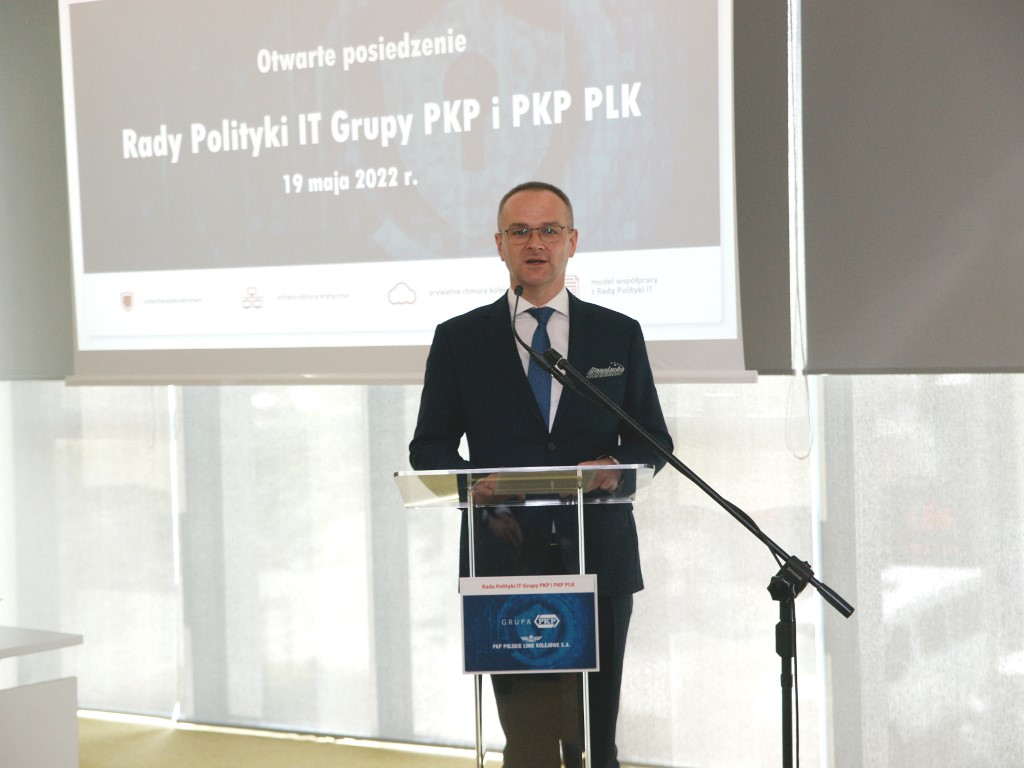 Rafał Zgorzelski, Członek Zarządu PKP S.A. (Fot. PKP SA)