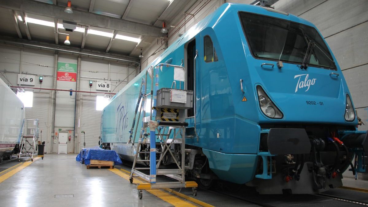 Talgo rozpoczyna testowanie prototypu pociągu wodorowego