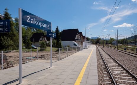 Stacja kolejowa Zakopane Spyrkówka (fot. Arkadiusz Mstowski / PKP PLK)