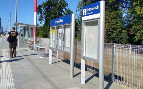 Nowy peron w Leopoldowie (fot. PKP PLK)