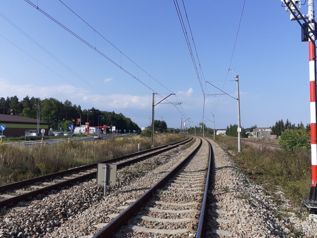 Tu powstanie nowy przystanek kolejowy Wolbrom Zachodni (fot. Krzysztof Wasko / PKP PLK)