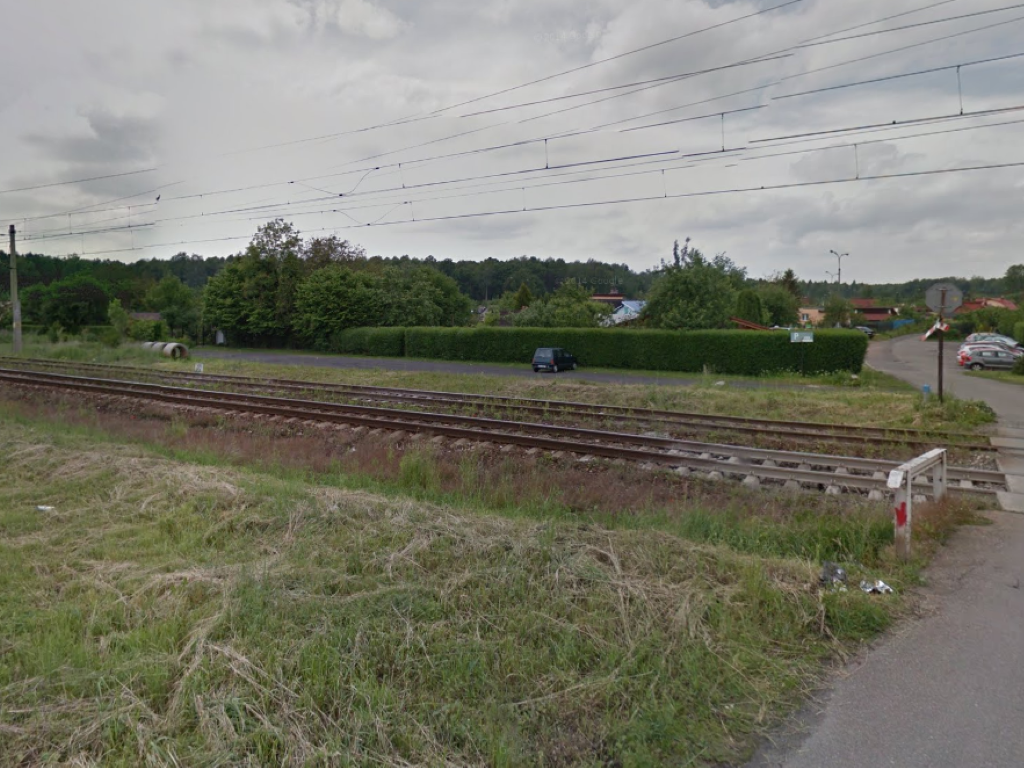 Tory kolejowe w okolicy miejsca wypadku (fot. Google Maps)