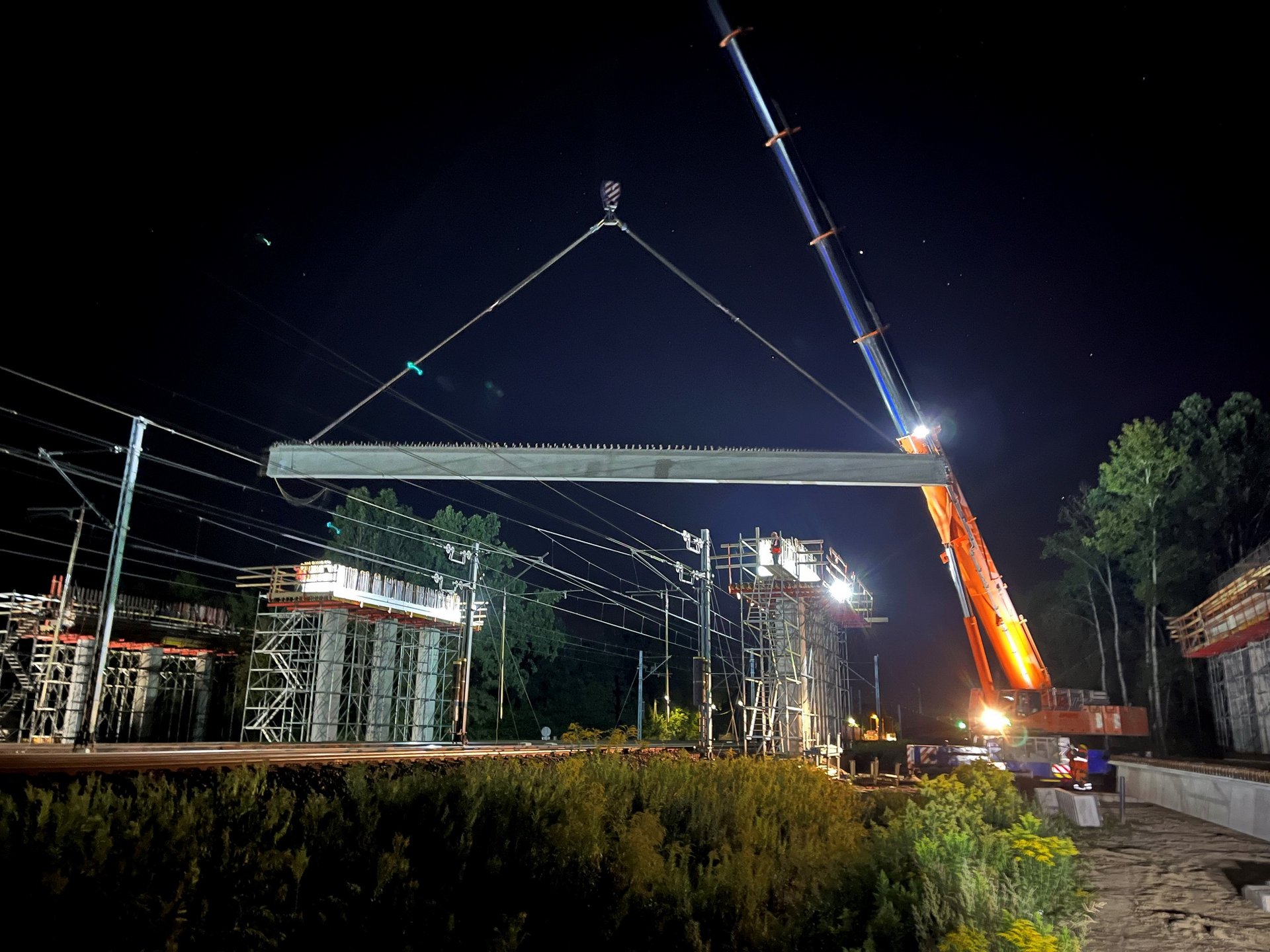 PKP PLK buduje nowy przejazd na trasie Rail Baltica