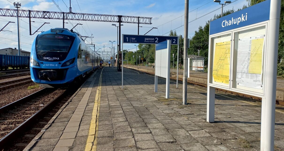 Stacja Chałupki (fot. Katarzyna Głowacka / PKP PLK)
