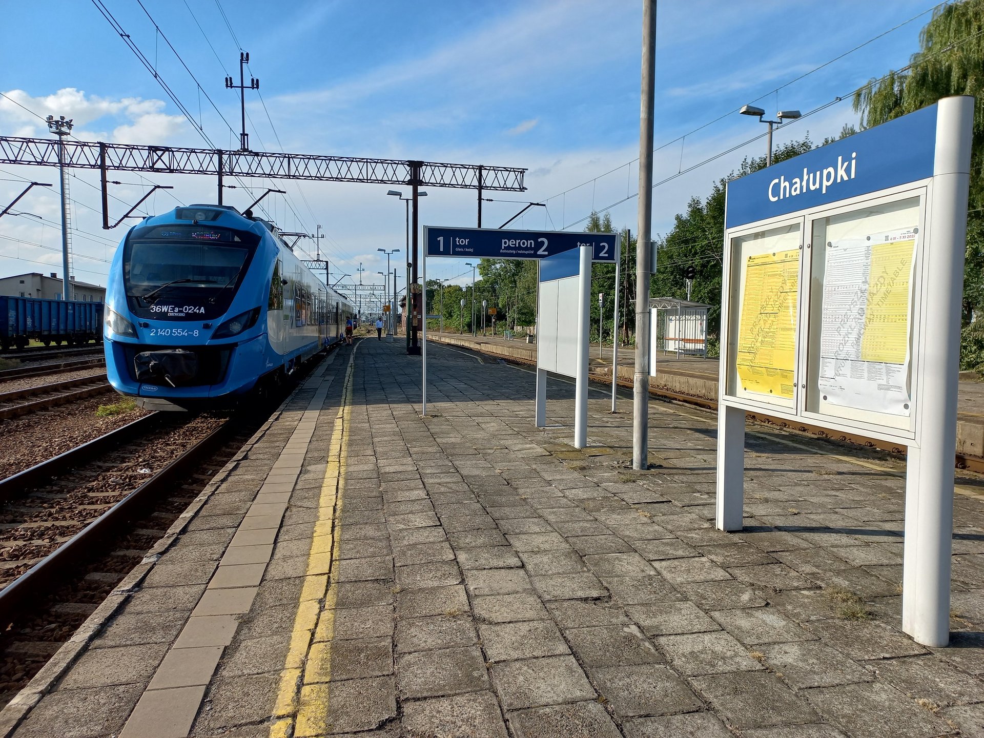 Stacja Chałupki (fot. Katarzyna Głowacka / PKP PLK)
