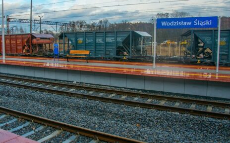 Peron na stacji Wodzisław Śląski (fot. Mirosław Siemieniec / PKP PLK)