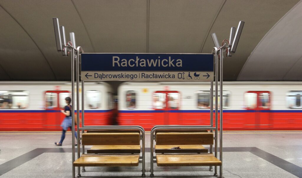 Stacja metra Racławicka (fot. wtp.waw.pl)