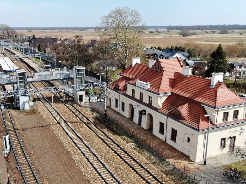Stacja Modlin (fot. P. Mieszkowski / PKP PLK)