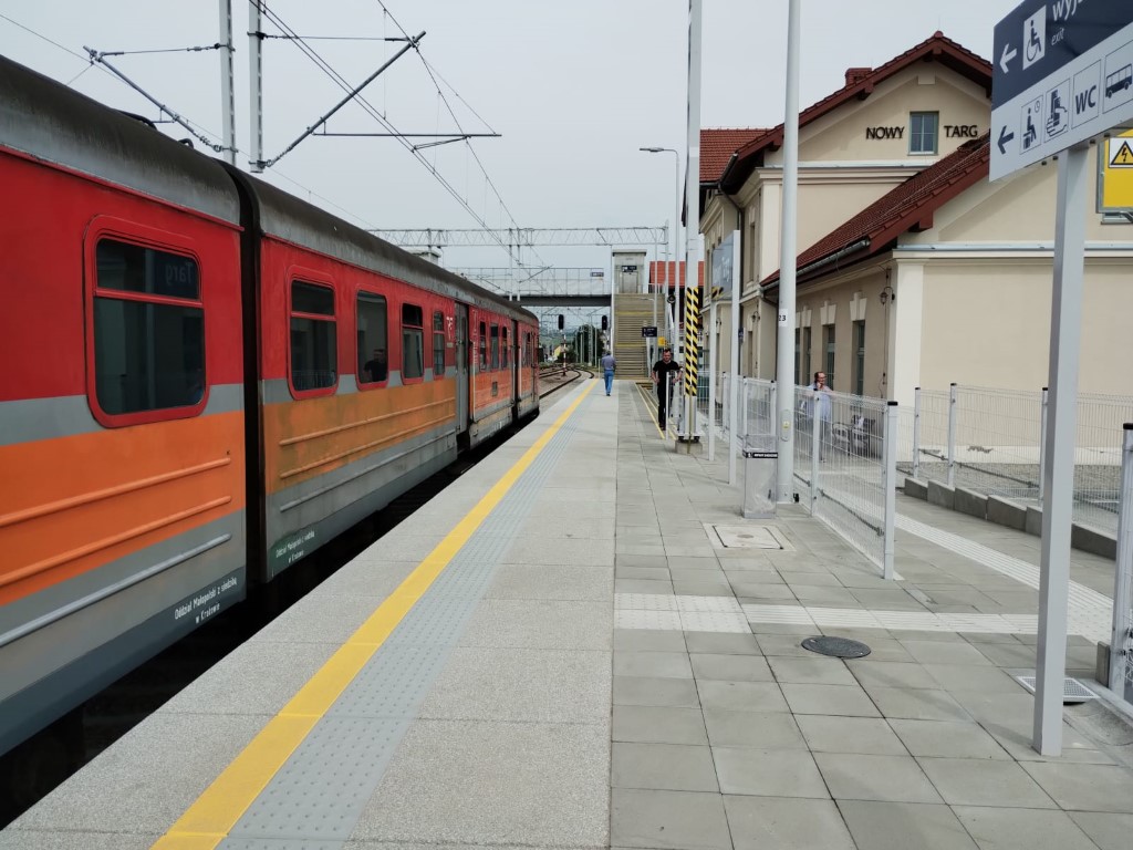 Stacja Nowy Targ (fot. PKP PLK)