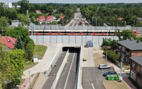 Nowy tunel pod torami w Legionowie (fot. P. Mieszkowski / PKP PLK)