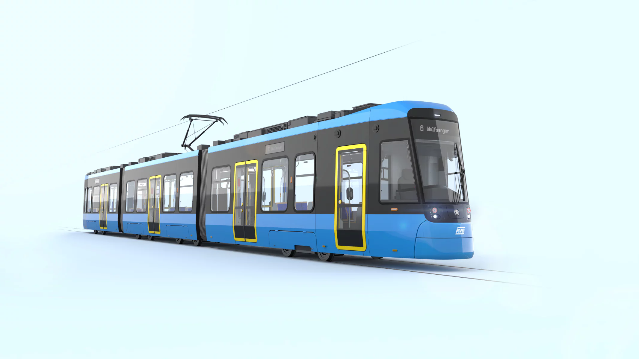 Wizualizacja tramwaju dla Kassel (fot. Škoda Group)