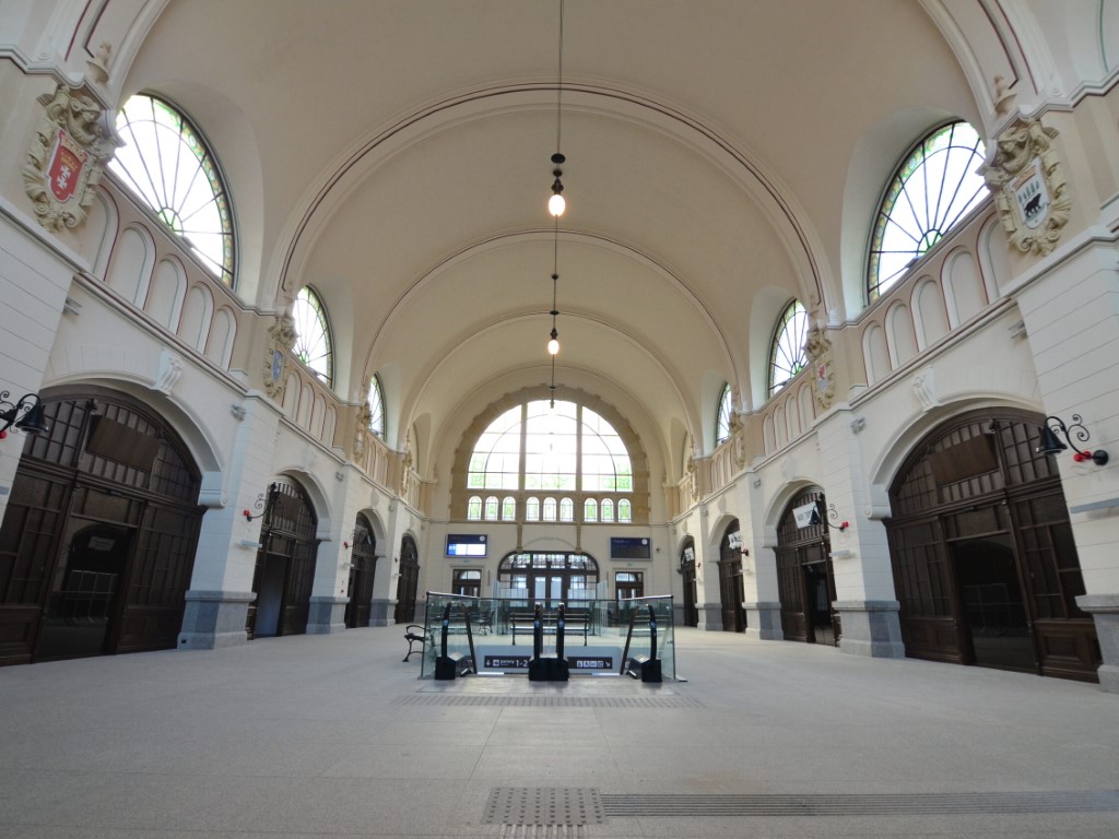 Wśród obiektów nominowanych do tytułu "Dworzec Roku" 2023 jest dworzec Gdańsk Główny (fot. PKP S.A.)