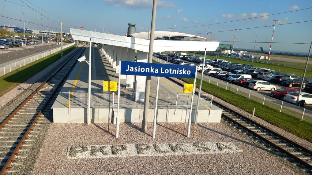 Stacja kolejowa Jesionka Lotnisko (fot. PKP PLK)