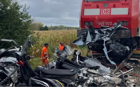 W wypadku zginął 49-letni kierowca (fot. komisariat policji w Stendal)