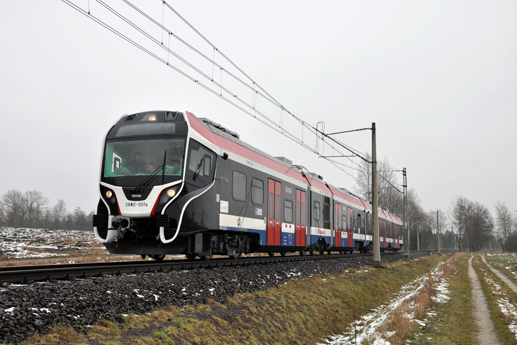 Pociąg Warszawskiej Kolei Dojazdowej (WKD)