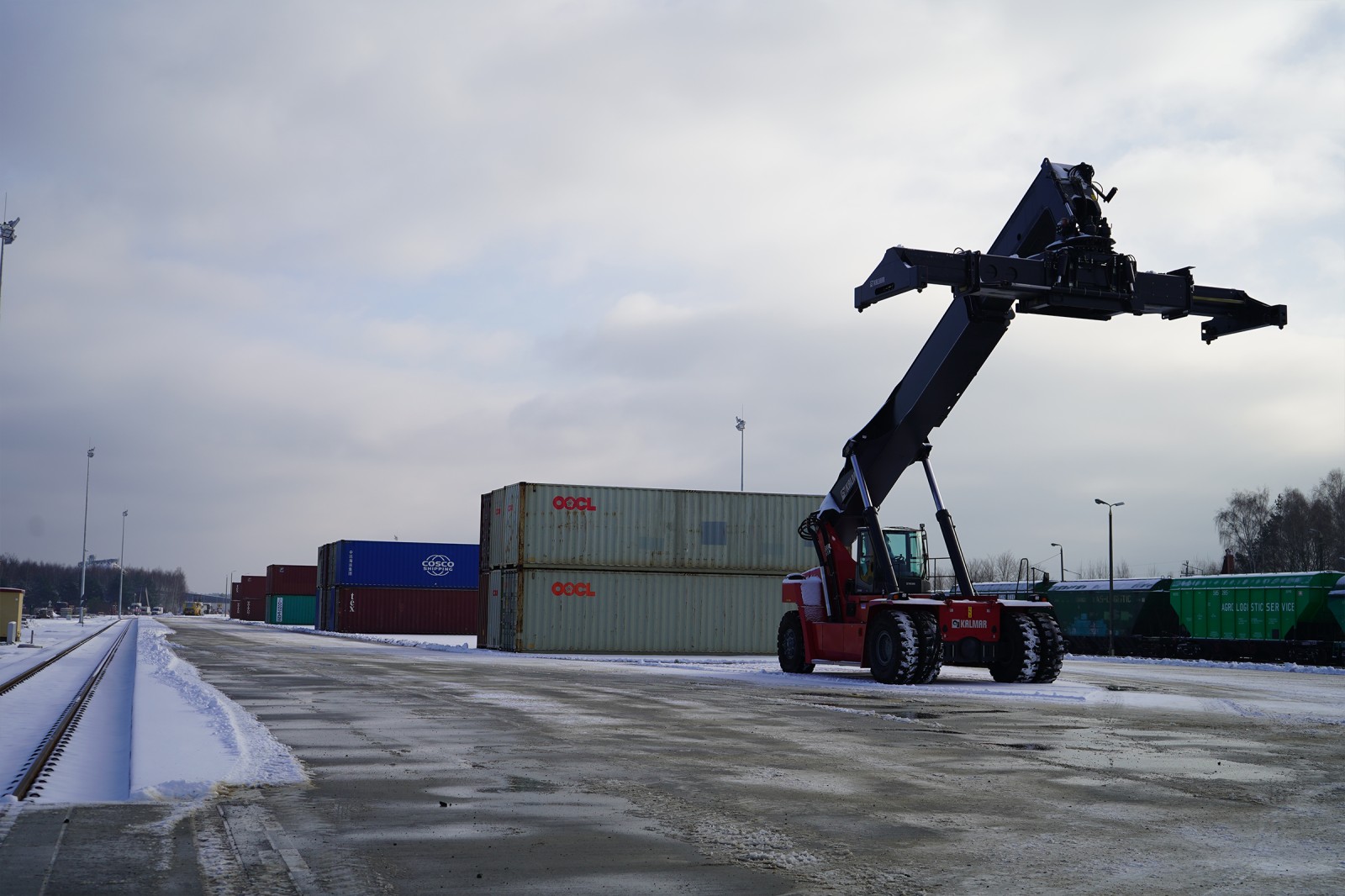 Nowy terminal przeładunkowy PKP LHS w Woli Baranowskiej otwarty