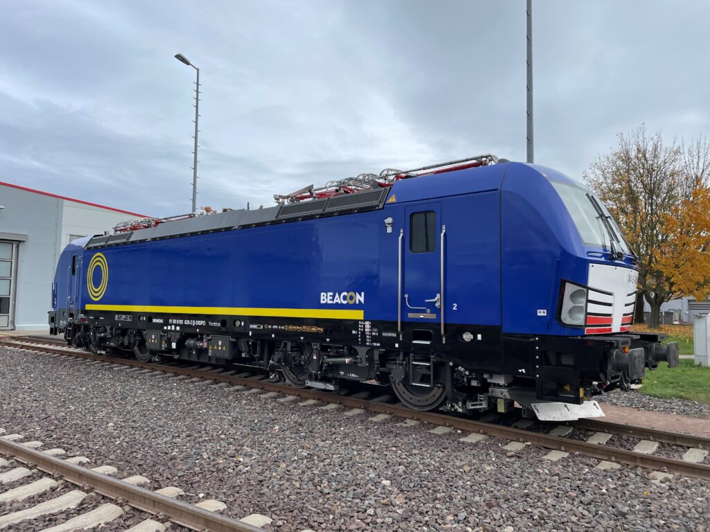 Beacon Rail zamawia 10 lokomotyw Vectron od Siemens Mobility.