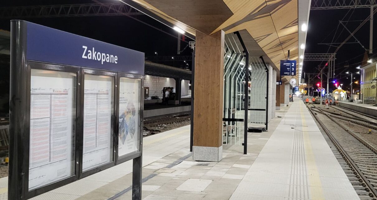 Stacja Zakopane (fot. Mateusz Wanat / PKP PLK)