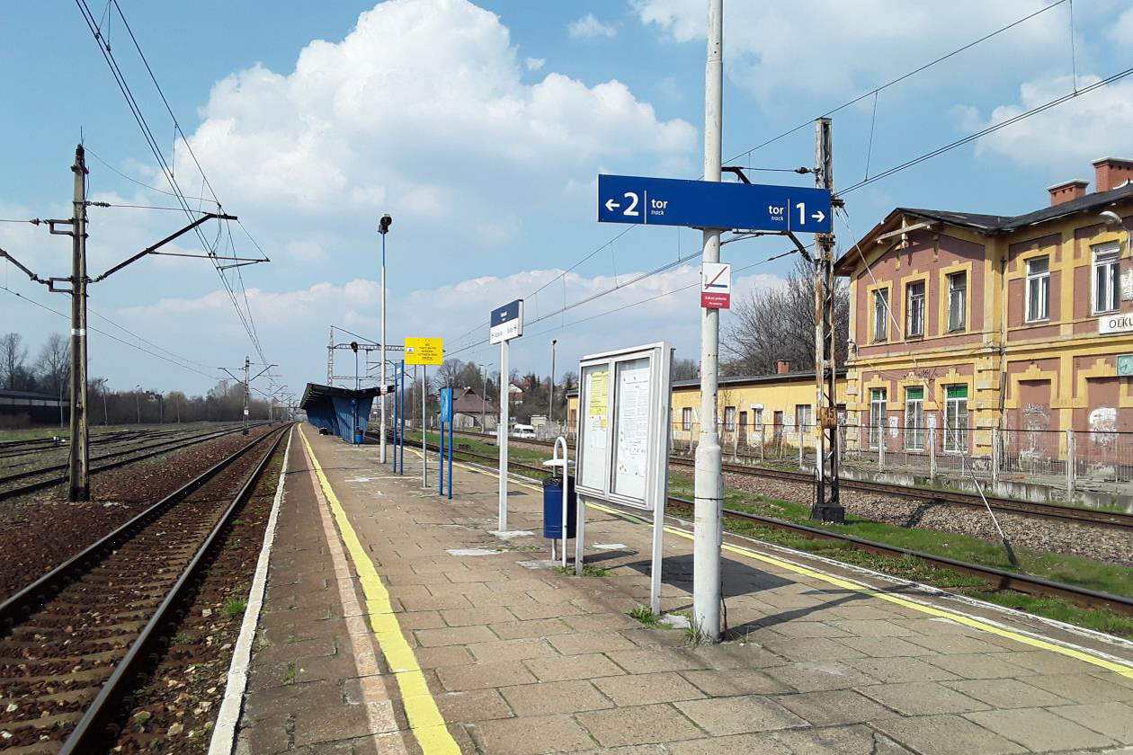 Stacja Olkusz przed modernizacją (fot. Krzysztof Wojtas)