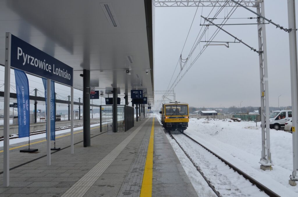 Stacja Pyrzowice Lotnisko (fot. Marta Pabiańska / PKP PLK)