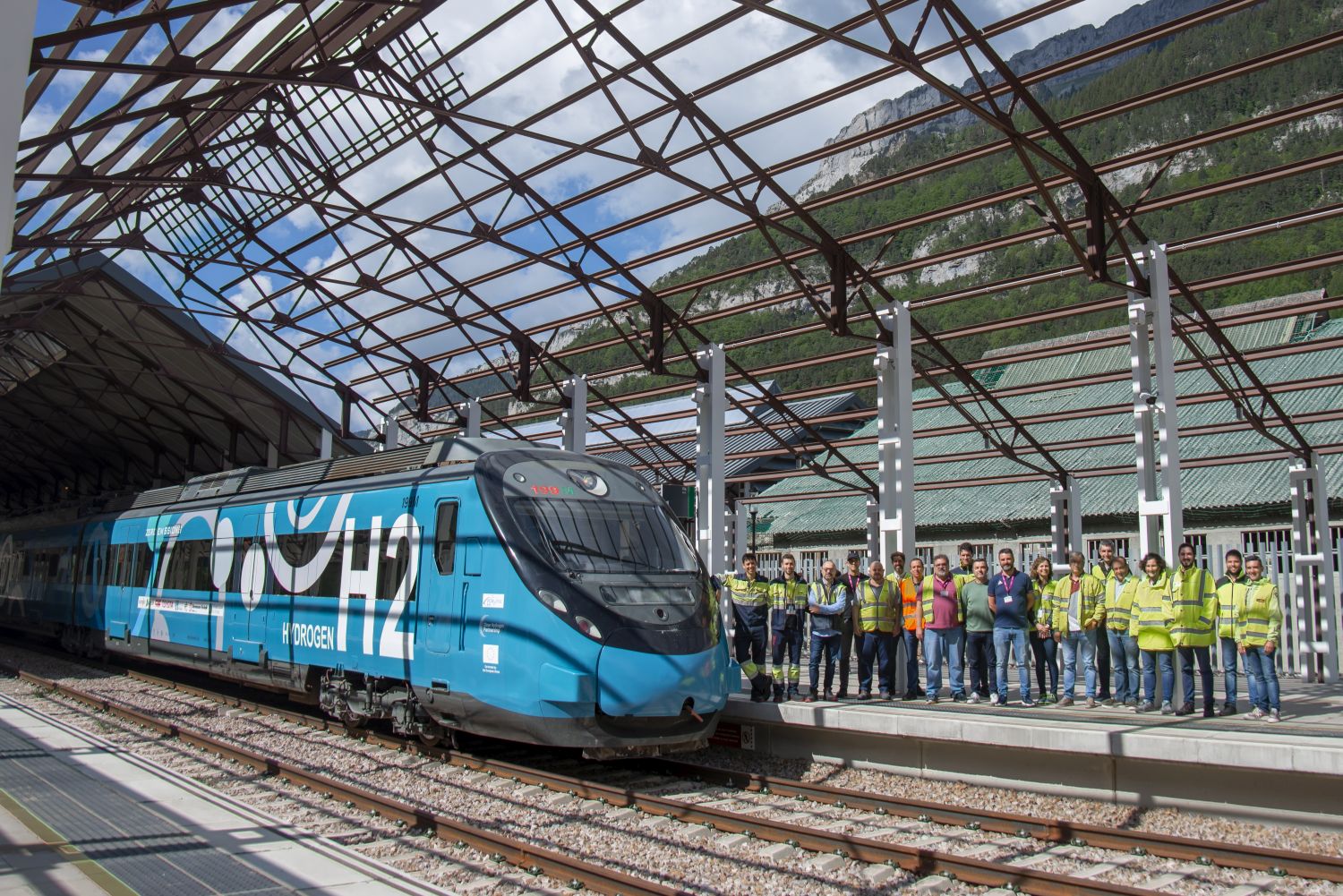 Pociąg wodorowy CAF przejechał 800 km bez tankowania