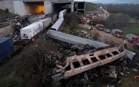 Katastrofa kolejowa w Grecji - luty 2023 r.