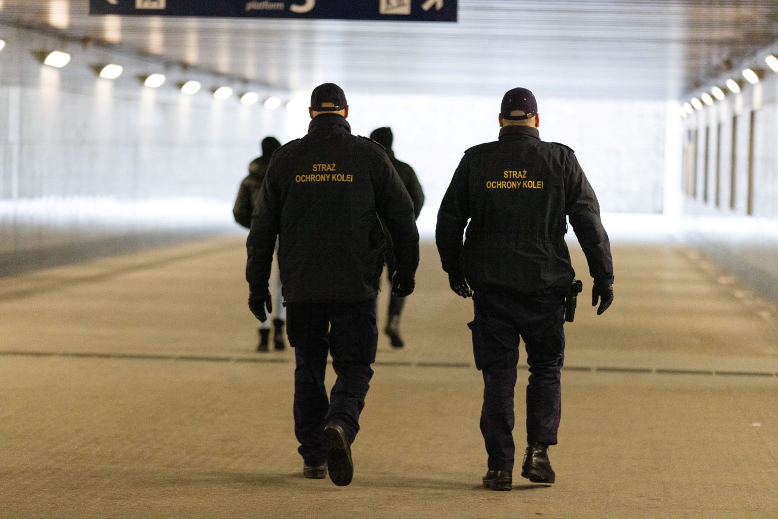 Funkcjonariusze SOK interweniowali na stacji Poznań Główny (fot. SOK)