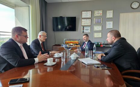 Spotkanie szefów PKP S.A. i CER w Warszawie (fot. PKP S.A)