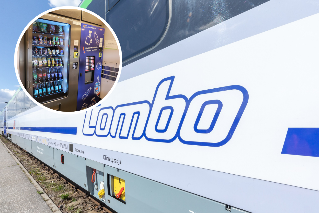 PKP Intercity uruchomiło pierwszy automat vendingowy