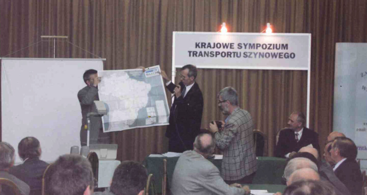 Pierwsza konferencja, organizowana przez Polską Izbę Kolei - rok 2000.