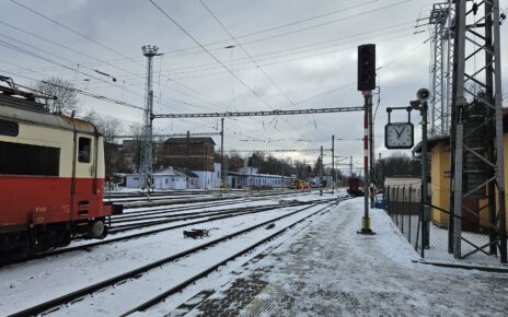 Od zderzenia dzieliło jednostki 67 metrów (fot. Drážní inspekce)