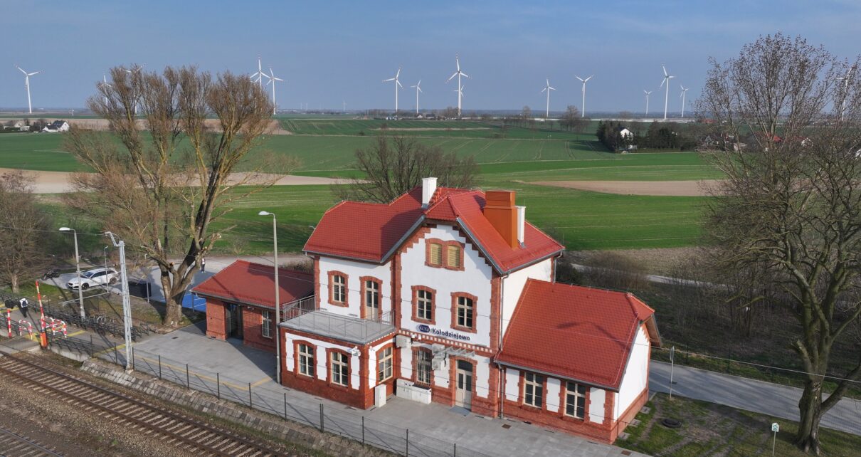PKP zakończyły przebudowę dworca w Kołodziejewie (fot. PKP S.A.)