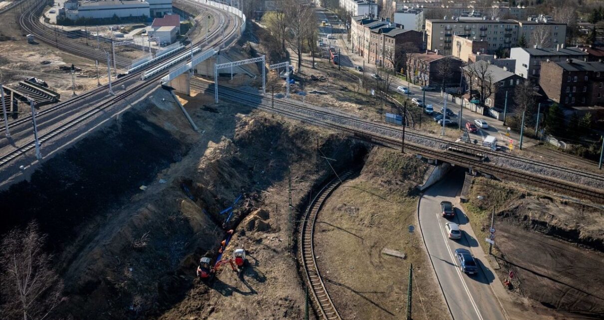 Remont wiaduktu w katowickich Szopienicach. Modyfikacje na 9 liniach tramwajowych (fot. PKP PLK)
