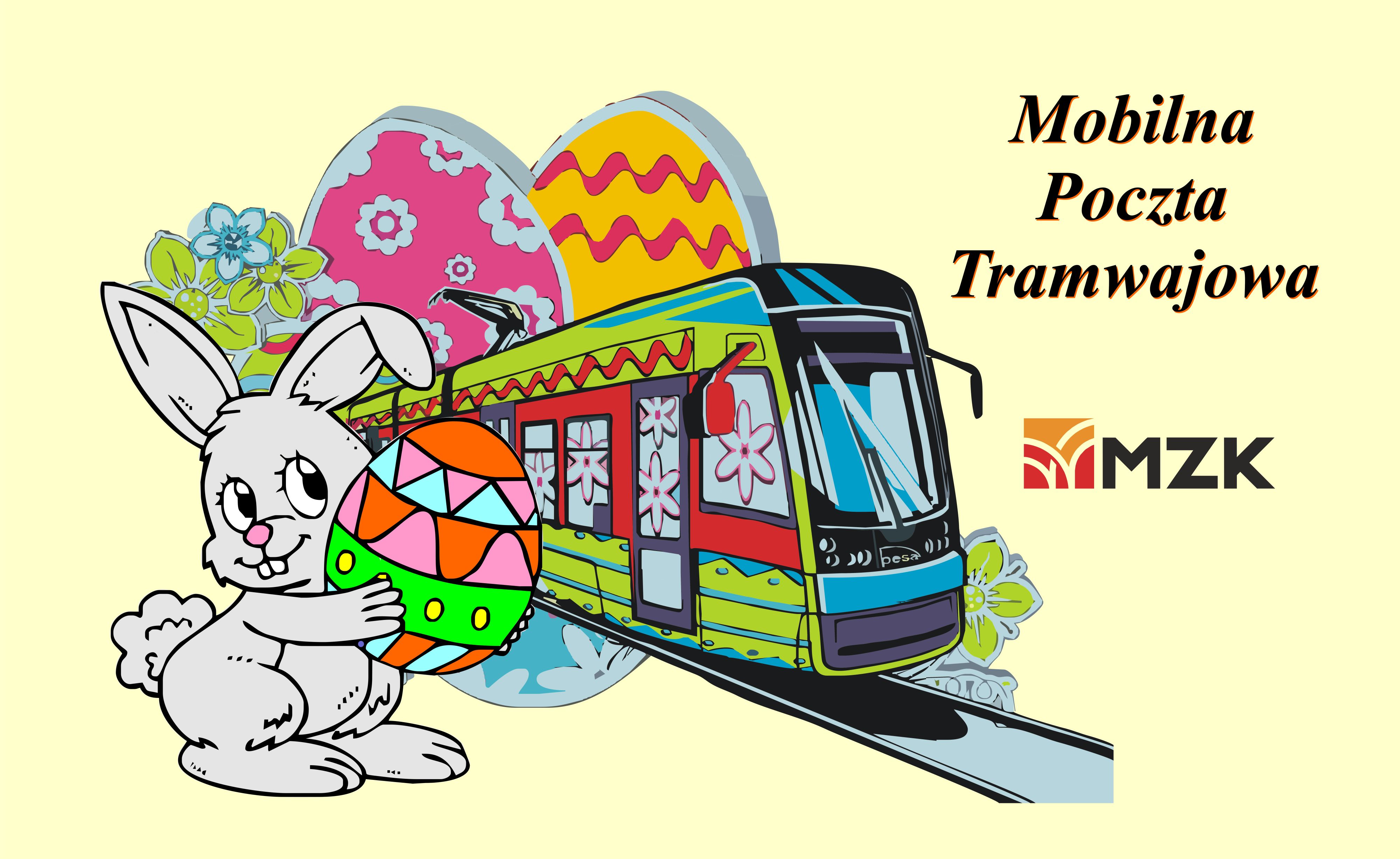 Wielkanocna pocztówka prosto z… tramwaju!