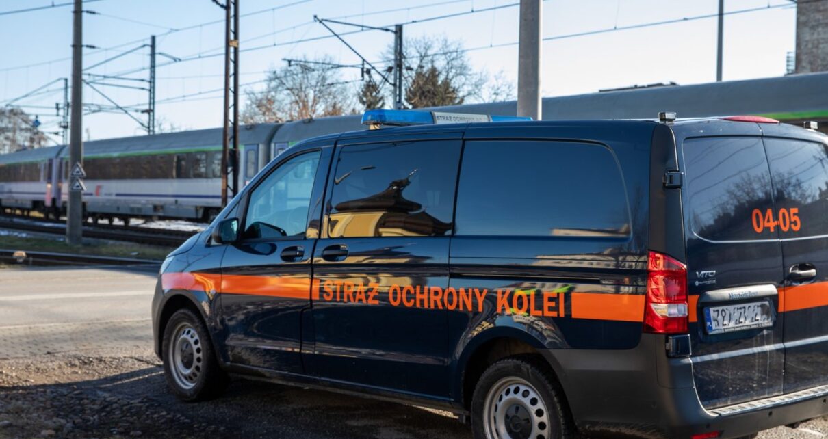Pijanego maszynistę zatrzymali funkcjonariusze Straży Ochrony Kolei (SOK)
