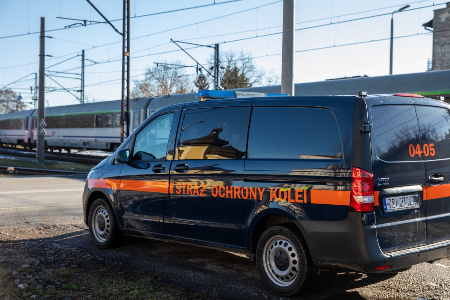 Pijanego maszynistę zatrzymali funkcjonariusze Straży Ochrony Kolei (SOK)