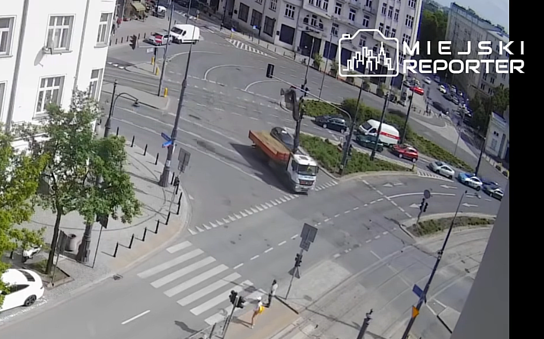 Zerwana sieć trakcyjna w Warszawie. Jest film ze zdarzenia