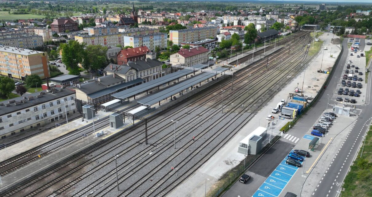 Nakło nad Notecią - nowe przejście podziemne (fot. PKP PLK)