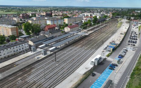 Nakło nad Notecią - nowe przejście podziemne (fot. PKP PLK)